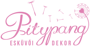 Pitypang esküvői dekor